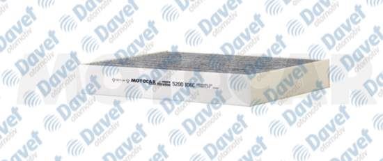 MOTOCAR 5200106CSP Polen Filtresi Karbonlu Focus Iv 1.0 Ecoboost 18>